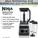 Ninja Professional Plus Blender DUO with Auto-iQ