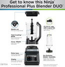 Ninja Professional Plus Blender DUO with Auto-iQ