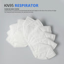 10 pcs kn95 dustproof anti-fog and breathable filtration mouth masks