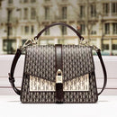 100% genuine leather ch printed bag for women luxury brand designer purses a