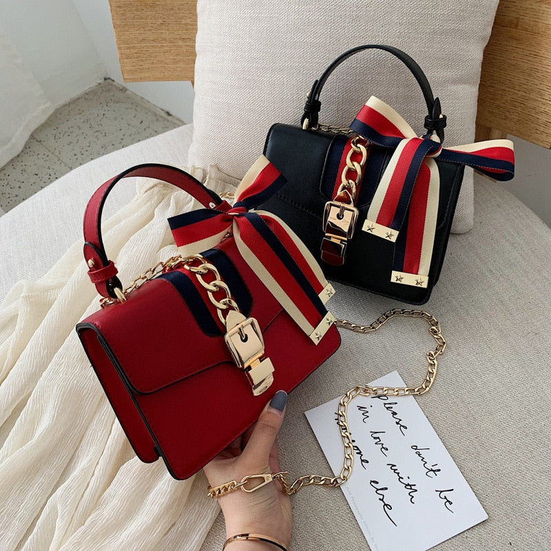 fashion temperament bag casual simple wild chain shoulder bag