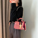 fashion temperament bag casual simple wild chain shoulder bag pink