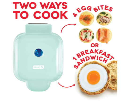dash deluxe sous vide style egg bite maker