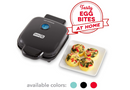 dash deluxe sous vide style egg bite maker black