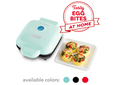 dash deluxe sous vide style egg bite maker aqua