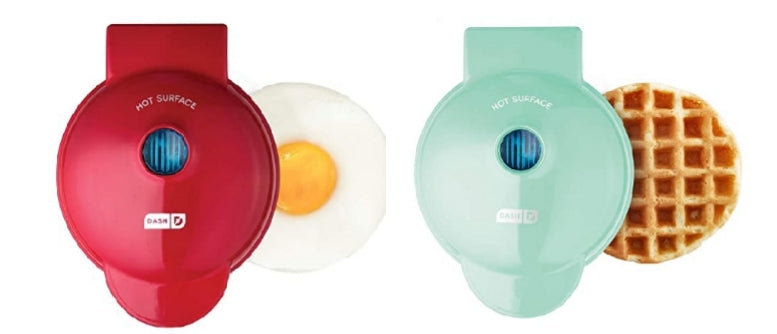 dash waffle maker and griddle set