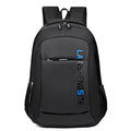 school backpack fashion multi-pocket, laptop bags classical shoulder bag blue