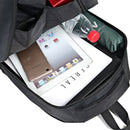 school backpack fashion multi-pocket, laptop bags classical shoulder bag