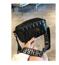 fashion all-match crossbody high quality slang purses and handbags sac black / 20-6-12cm