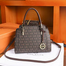 mk designer luxury handbag printing barrel simple messenger bag brown