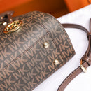 mk designer luxury handbag printing barrel simple messenger bag