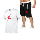 men's jordan sportswear, short-sleeved t-shirt & pants (2-piece set)