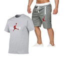 men's jordan sportswear, short-sleeved t-shirt & pants (2-piece set)