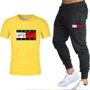 tommy hilfiger t-shirt and pants (two-piece)