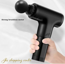 jb muscle massage rechargeable pain relief gun black