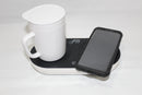 jb wireless qi-certified charging dock with mug warmer and drink cooler