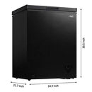 5 cu ft chest freezer for your house, garage, basement, apartment or business