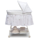 delta children deluxe sweet beginnings bassinet, stardust