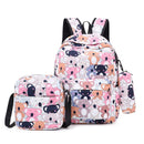 3pcs/set unisex backpacks  for high school student. kara