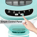 ice cube maker machine with 26lbs daily capacity, 9 ice cubes ready in 8 minutes