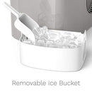 ice maker for countertop ready in 8mins- makes 26 lbs of ice per 24 hours