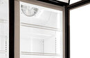 refrigerator glass 3-door merchandiser - beverage cooler - 56.5 cubic ft.