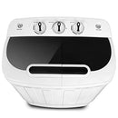 portable compact mini twin tub washing machine w/wash and spin cycle