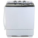 twin tub portable mini washing machine 26lbs capacity, washer(18lbs)&spiner(8lbs)