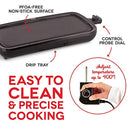 dash everyday nonstick electric griddle for pancakes, burgers & other on the go breakfast