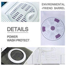 twin tub portable mini washing machine 26lbs capacity, washer(18lbs)&spiner(8lbs)