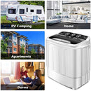 portable washing machine mini twin tub versatile washer and spin dryer