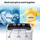 portable washing machine mini twin tub versatile washer and spin dryer
