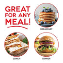 dash everyday nonstick electric griddle for pancakes, burgers & other on the go breakfast