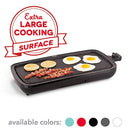 dash everyday nonstick electric griddle for pancakes, burgers & other on the go breakfast