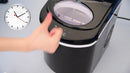 ice machine countertop, 9 ice cubes ready in 6 mins, 26 lbs in ice 24 hrs