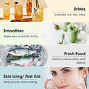 ice machine countertop, 9 ice cubes ready in 6 mins, 26 lbs in ice 24 hrs