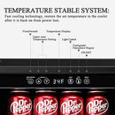 beverage refrigerator 15 inch stainless steel shelf 88 can