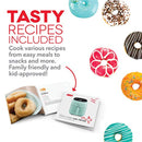 dash tasti crisp electric air fryer + oven cooker with temperature control