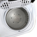 portable compact mini twin tub washing machine w/wash and spin cycle
