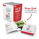 dash shaved ice maker + slushie machine with stainless steel blades