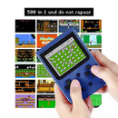 sefitopher mini retro handheld game console retro console 500