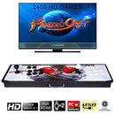 【2400 games in 1】 arcade game console double stick 2 players