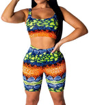 women's sexy bodycon 2 piece outfits crop top shorts pants jumpsuit romper set