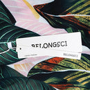 belongsci women sleeveless shoulder bandage waistband sexy v-neck