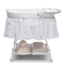 delta children deluxe sweet beginnings bassinet, stardust
