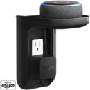 made for amazon outlet shelf for amazon echo speaker devices black