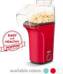 dash dapp150v2aq04 hot air popcorn popper maker with measuring cup