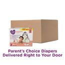 parent's choice diapers, size 2, 228 diapers