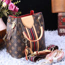 fashion printing handbag large capacity single shoulder messenger