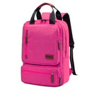 waterproof oxford cloth lady anti-theft travel backpack pink